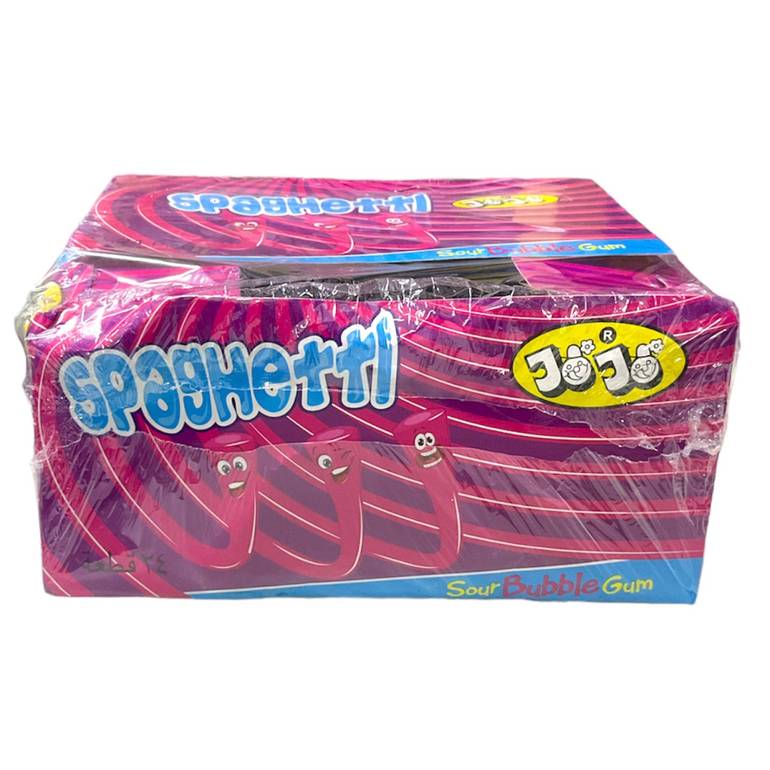 Jojo Spaghetti Sour Bubble Gum