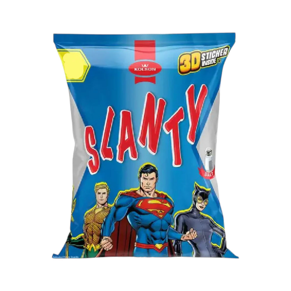 Kolson Slanty Salted 19g snack pack on white background Main image