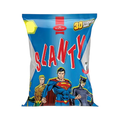 Kolson Slanty Salted 19g snack pack on white background
