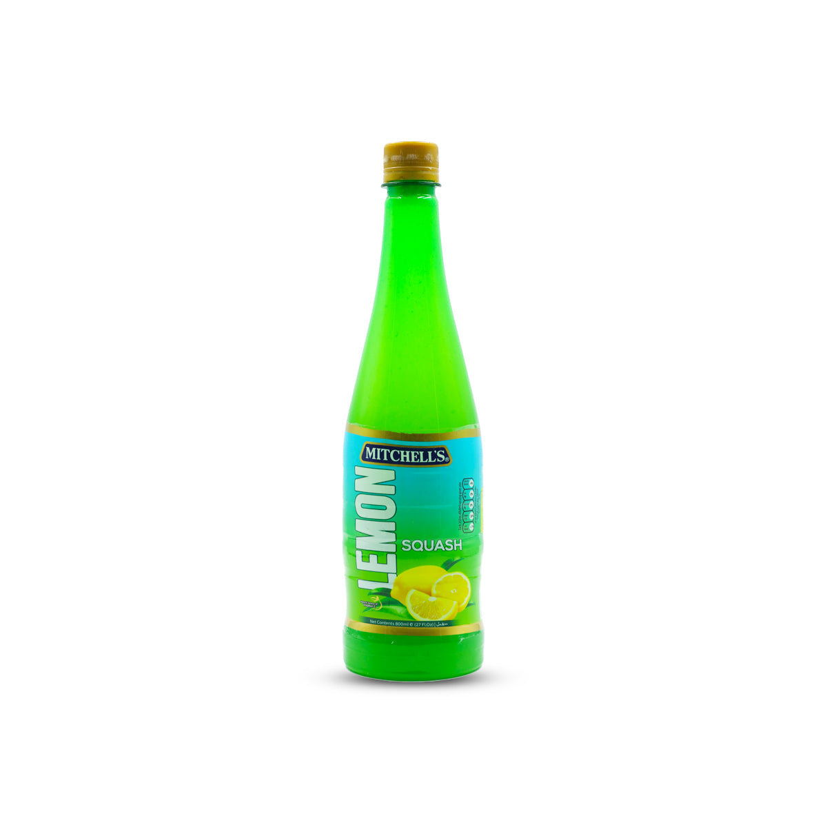 Mitchell's Lemon Squash 800ml bottle