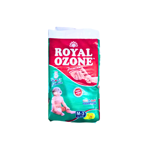 Royal Ozone Premium Baby Diapers Medium Size 3, 50 pieces Main image