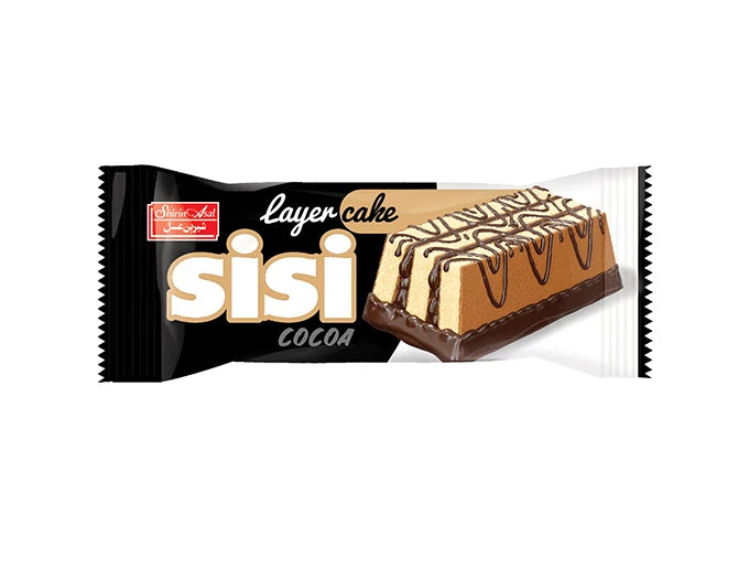 Shirin Asal Sisi vanilla layer cake with cocoa cream 40g pack Main image