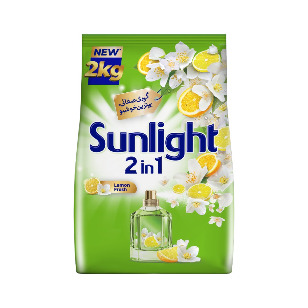 Sunlight 2 in 1 Lemon Fresh 2kg Main image