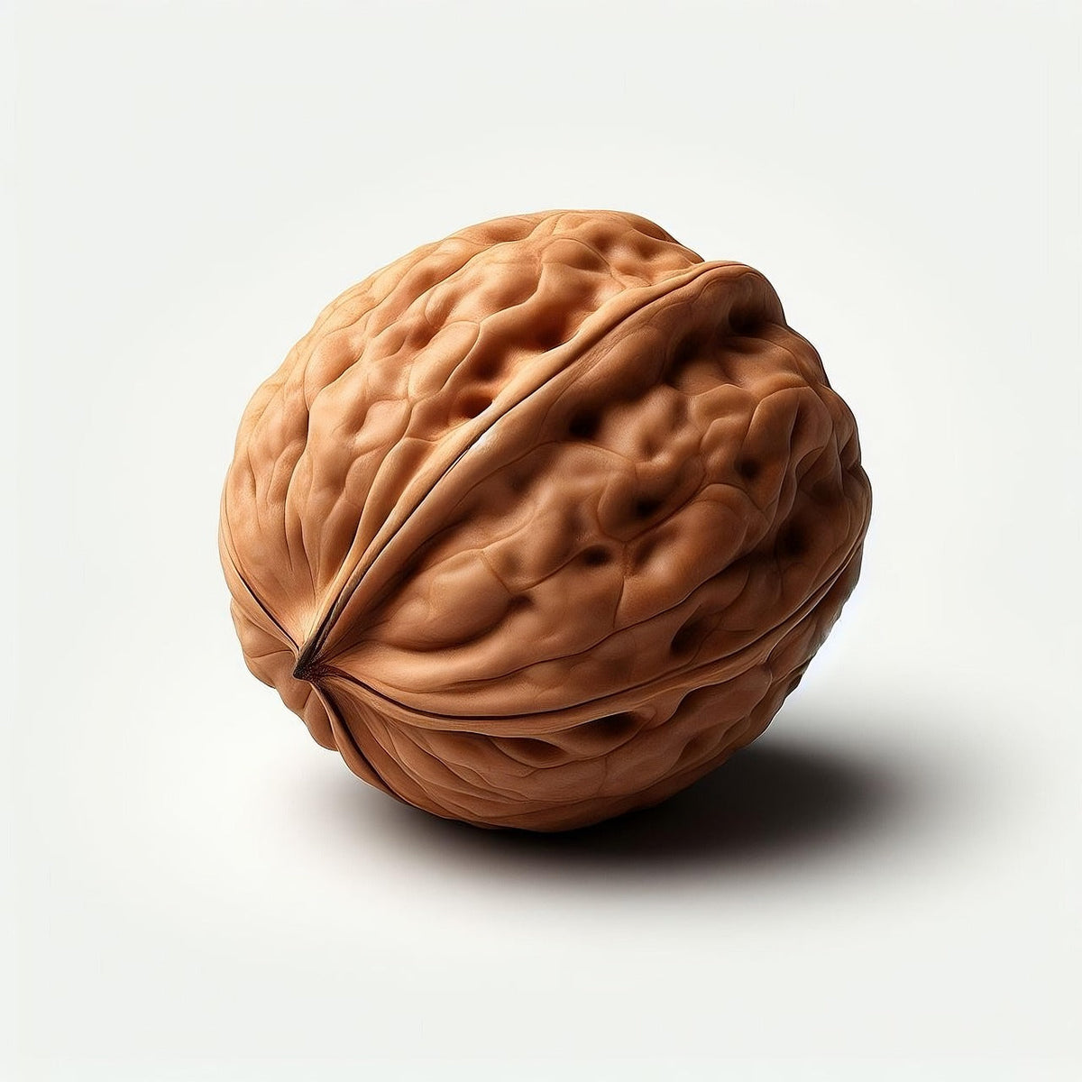 UK Akhrot Sabit 100G - whole walnuts on white background