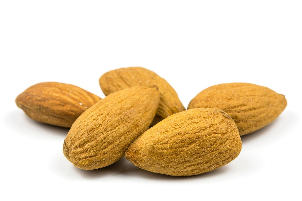 UK Badam VIP 100G - almonds on white background Main image