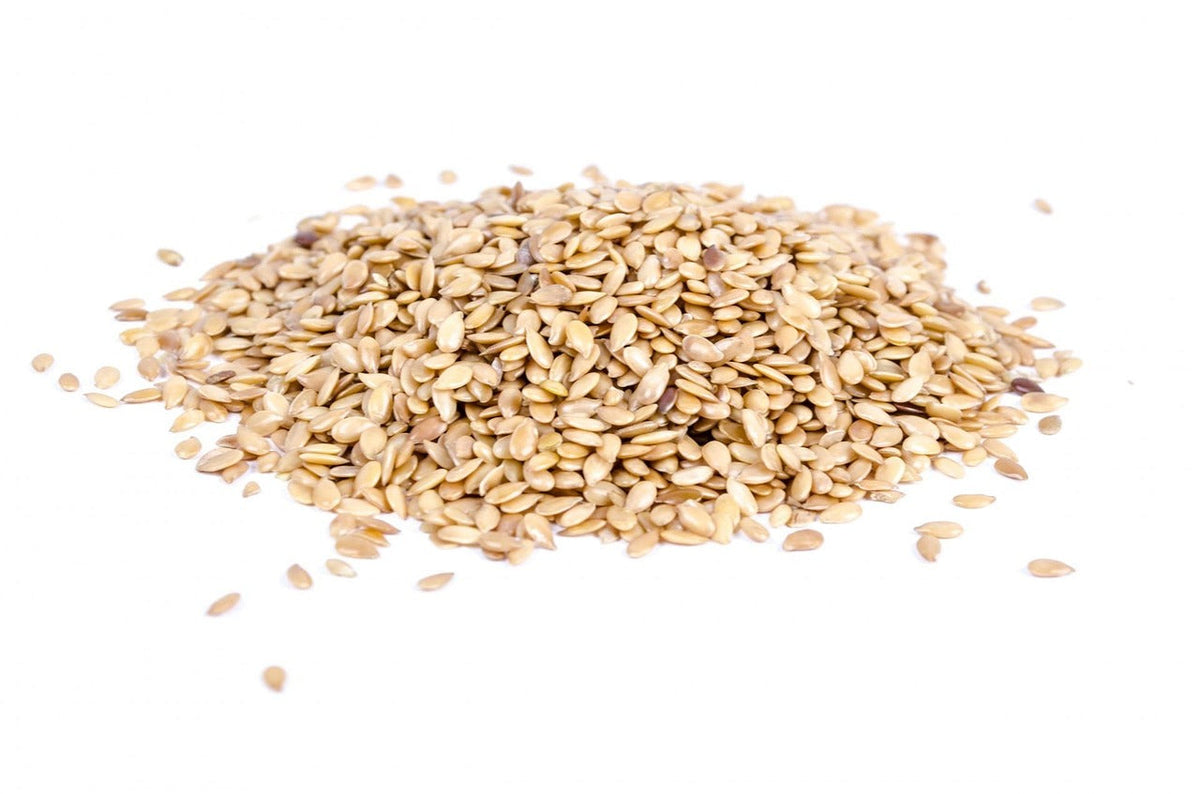 UK White Til 200G - white sesame seeds on white background